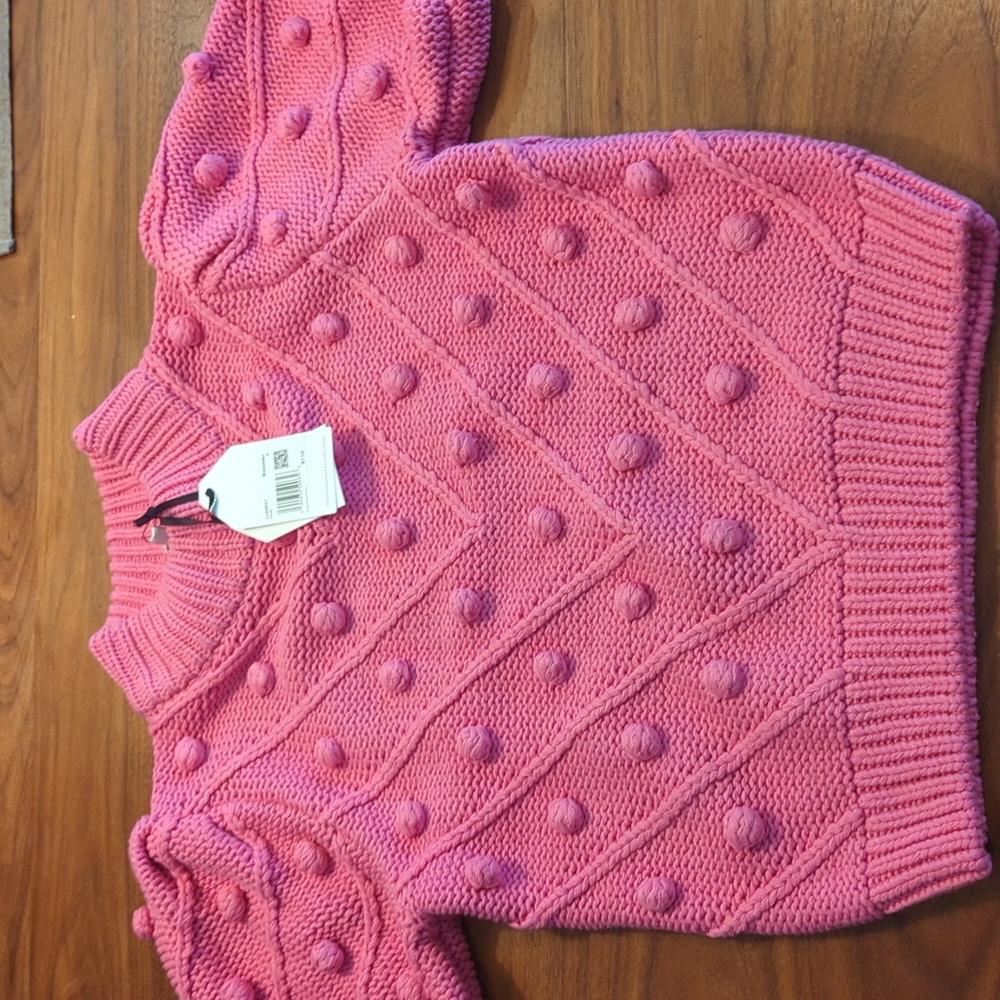 Cable sweater
